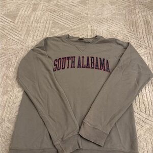 South Alabama Gray Women's Sweater